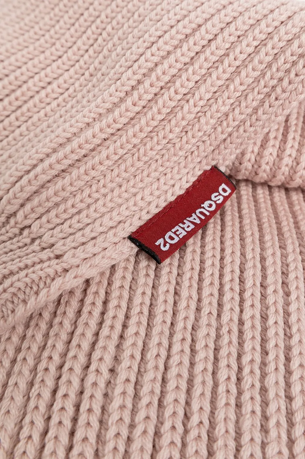 Dsquared2 Knitted Set Hat And Scarf
