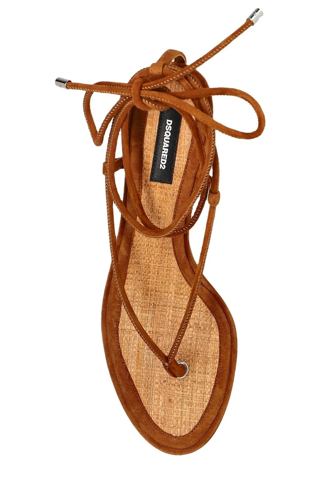 Dsquared2 Lace-Up Thong Sandals