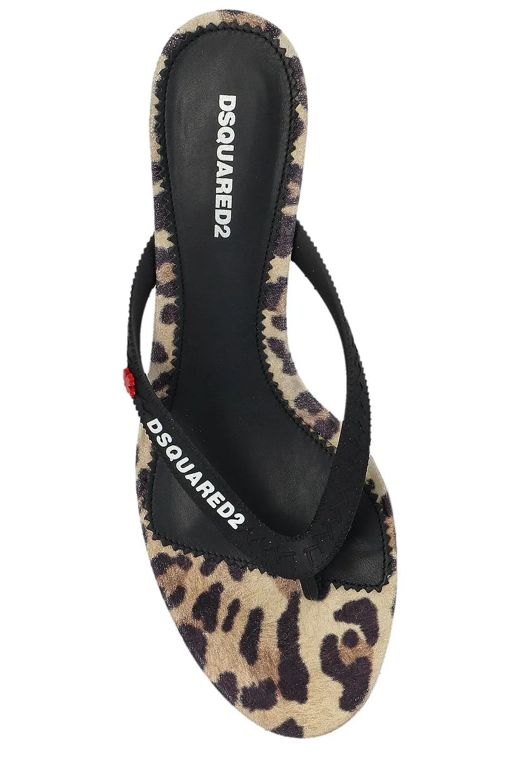 Dsquared2 Leopard-Printed Heeled Mules