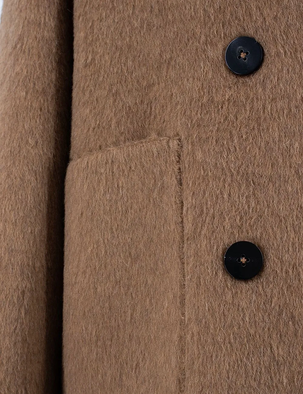 Duno Double-Breasted Patch Pocket Coat