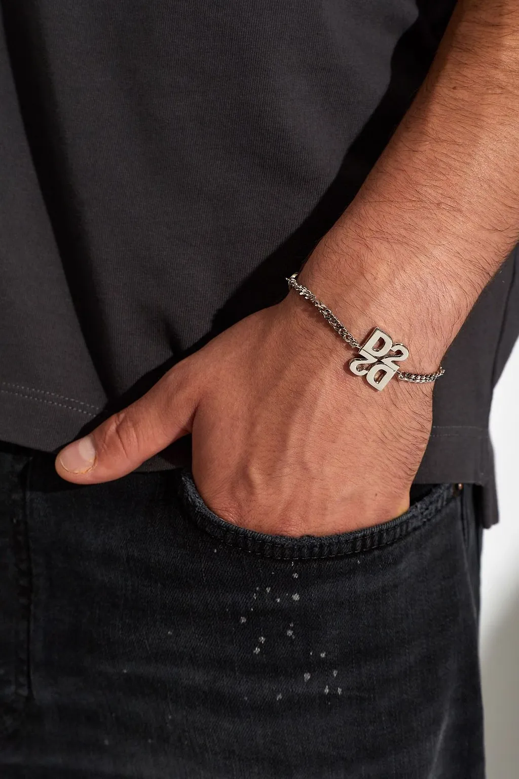Dsquared2 Logo Chain Bracelet