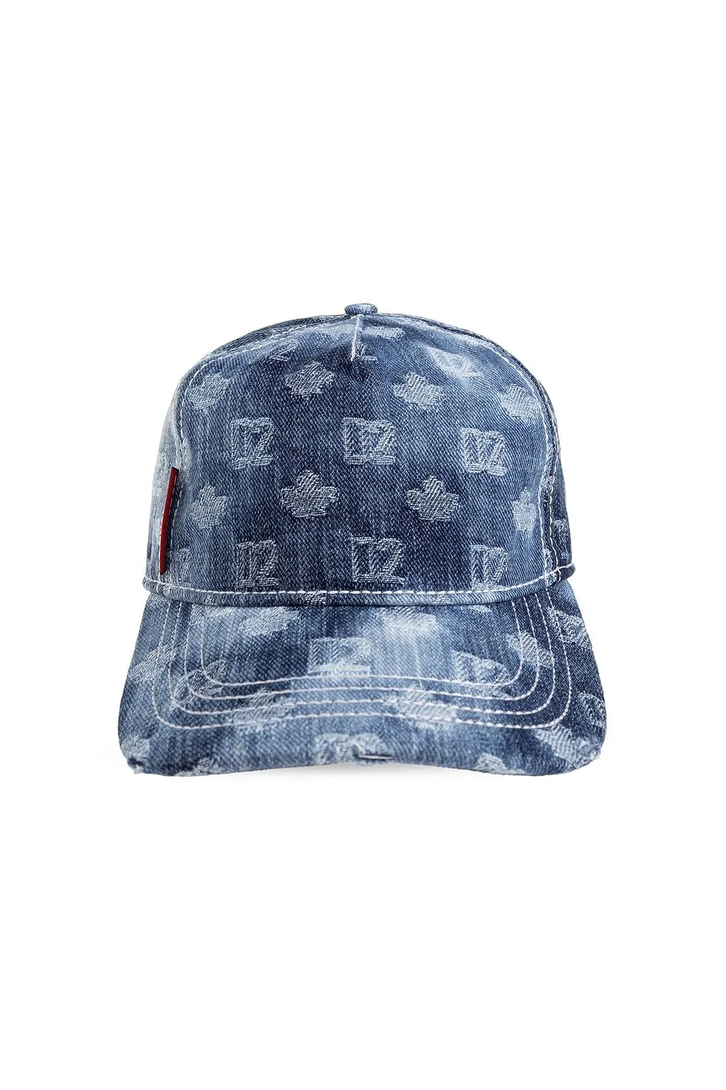 Dsquared2 Monogram Denim Baseball Cap