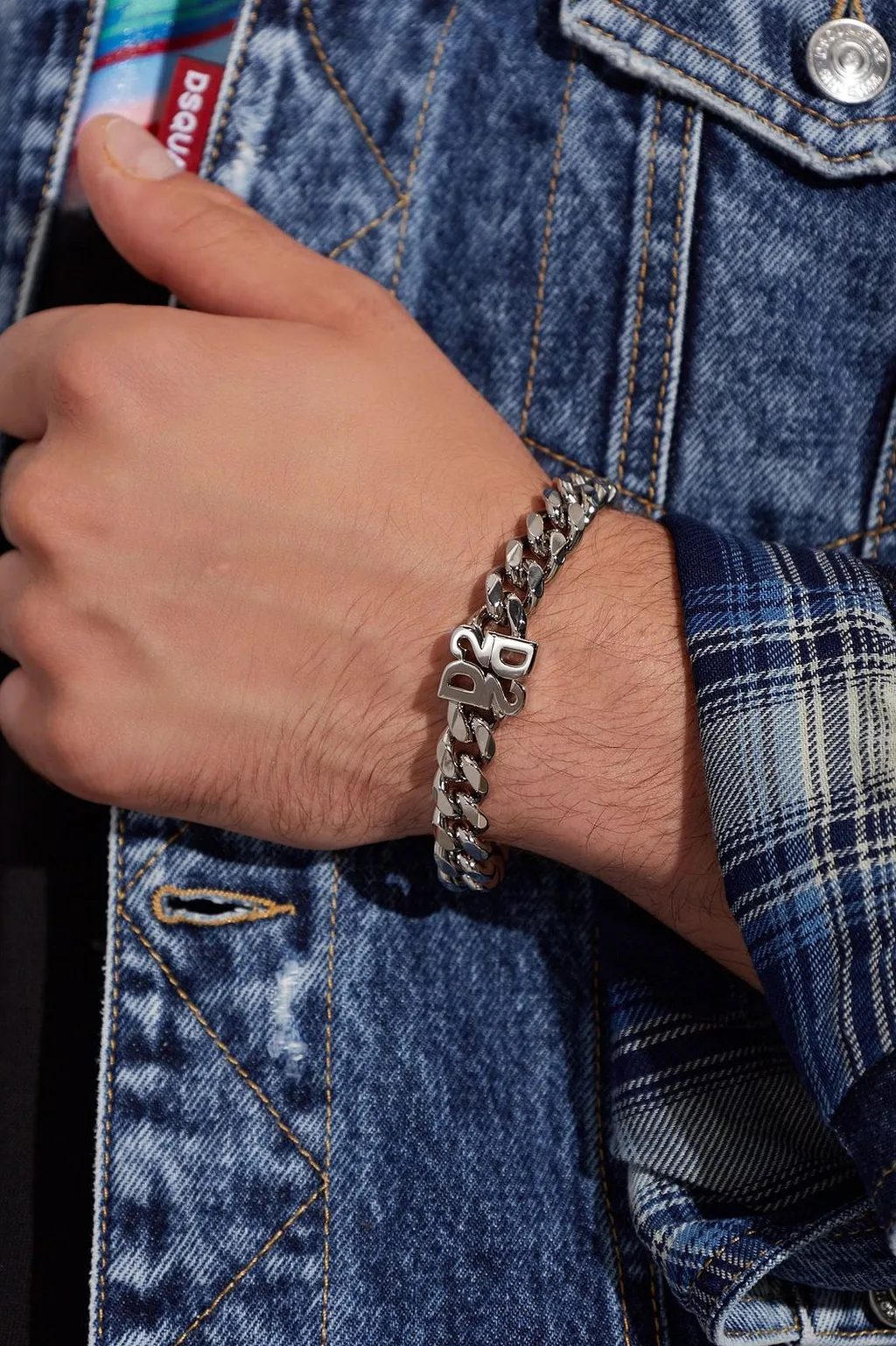 Dsquared2 Logo Chain Bracelet