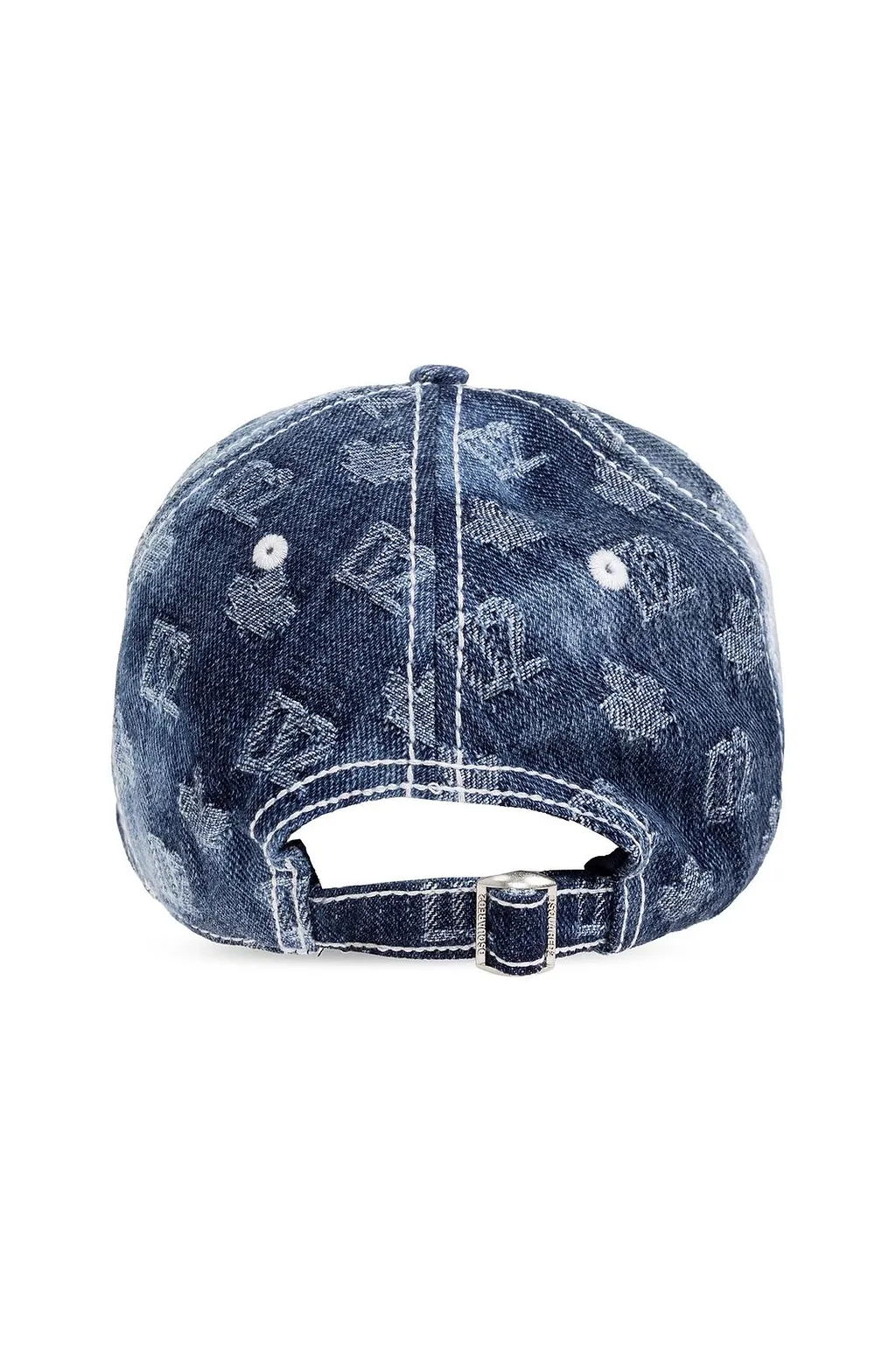Dsquared2 Monogram Denim Baseball Cap