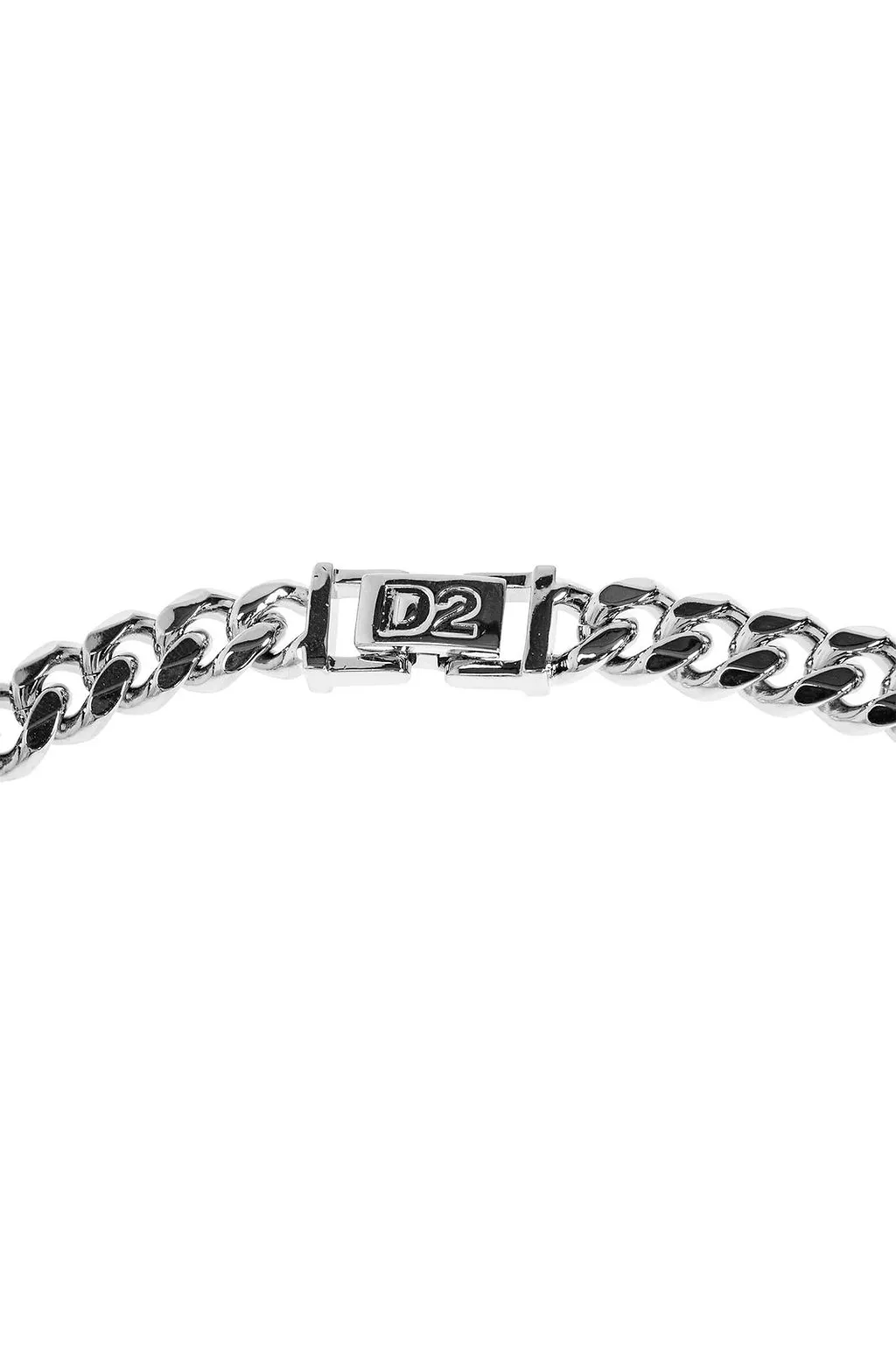 Logo Curb Chain Necklace
