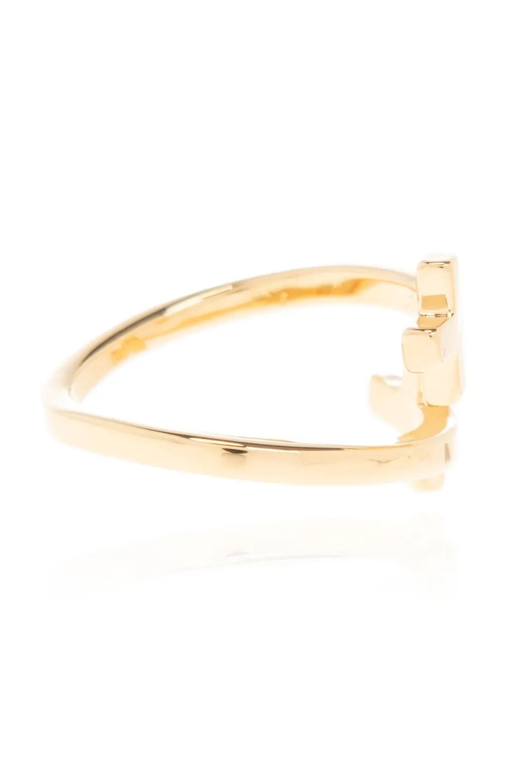 Dsquared2 Logo Debossed Cross Ring