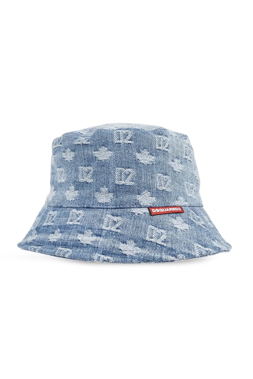 Dsquared2 Monogram Logo Patch Bucket Hat