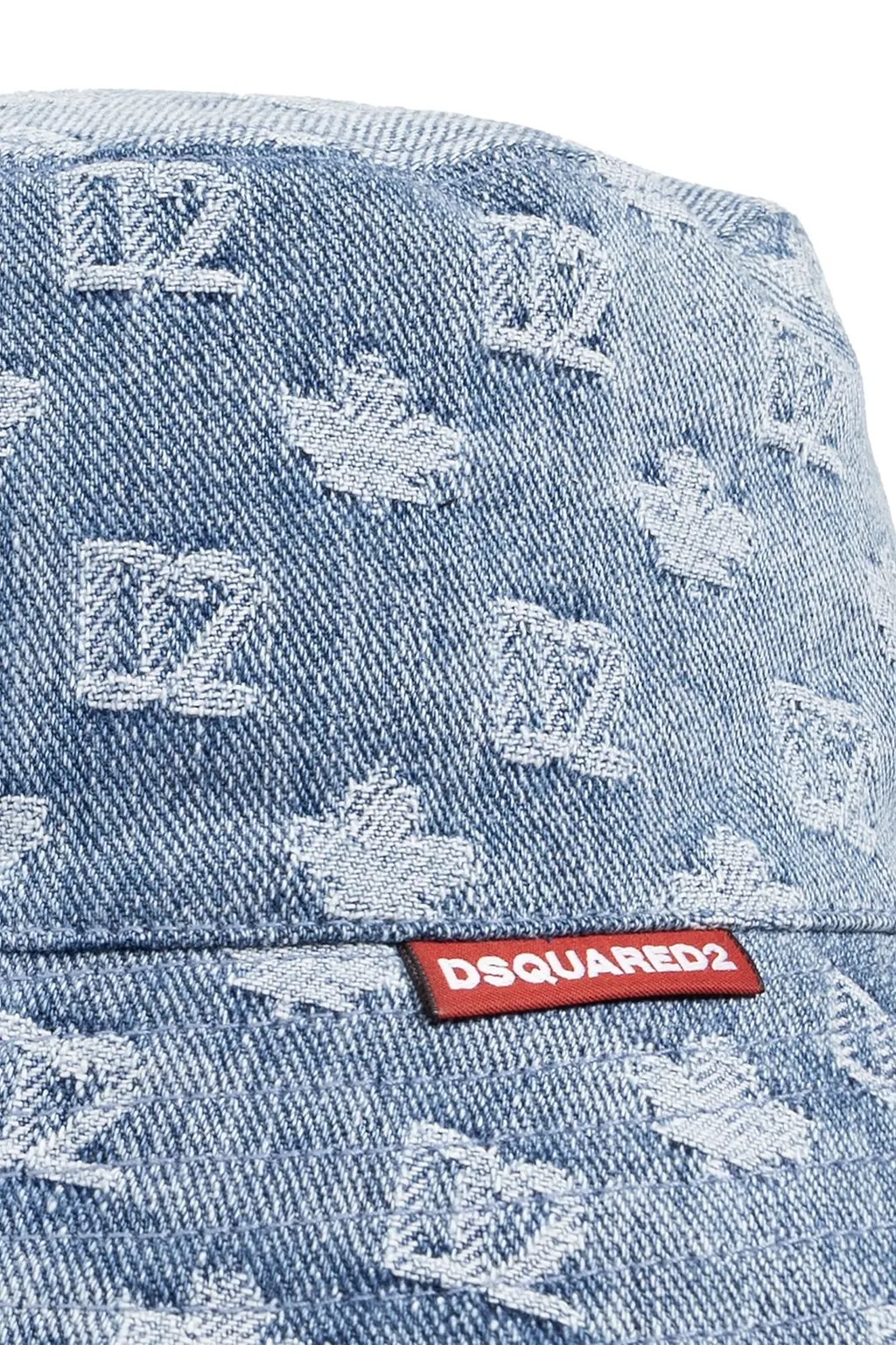 Dsquared2 Monogram Logo Patch Bucket Hat
