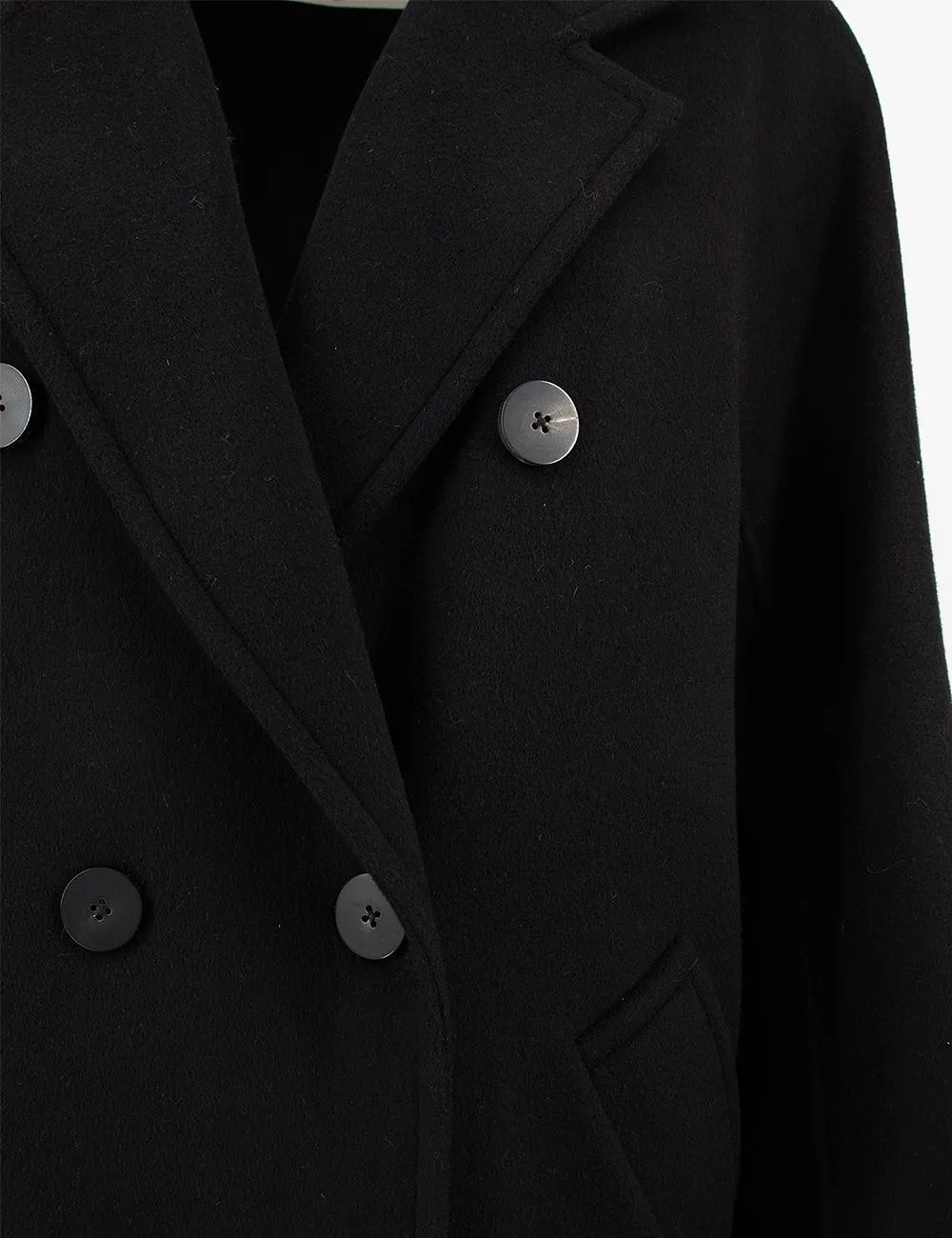 Romaelvia Double-Breasted Long Coat