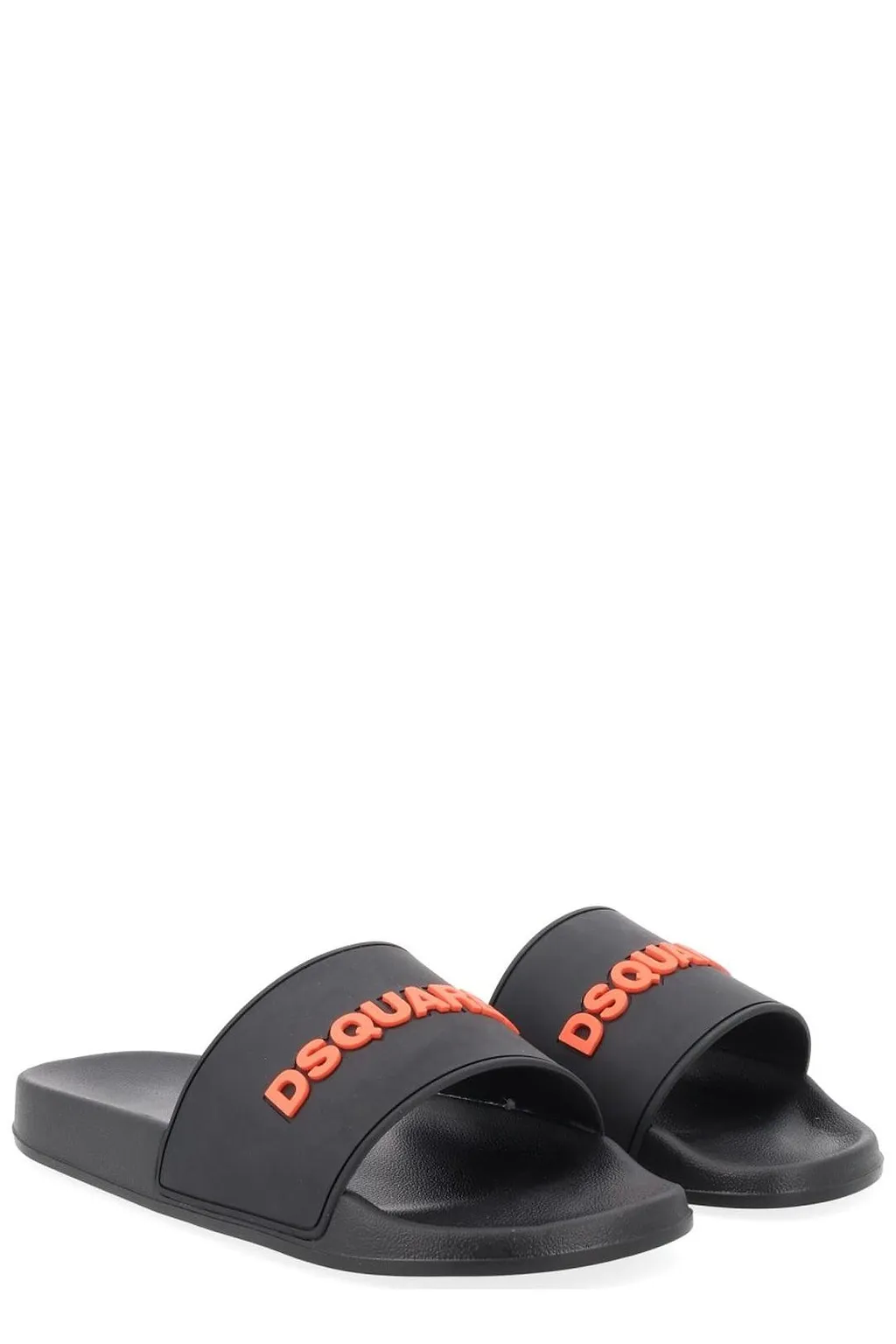 Dsquared2 Logo-Detailed Open-Toe Slides