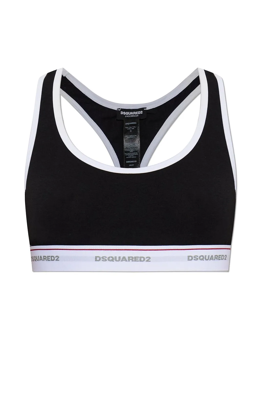 Dsquared2 Logo Elastic Bralette