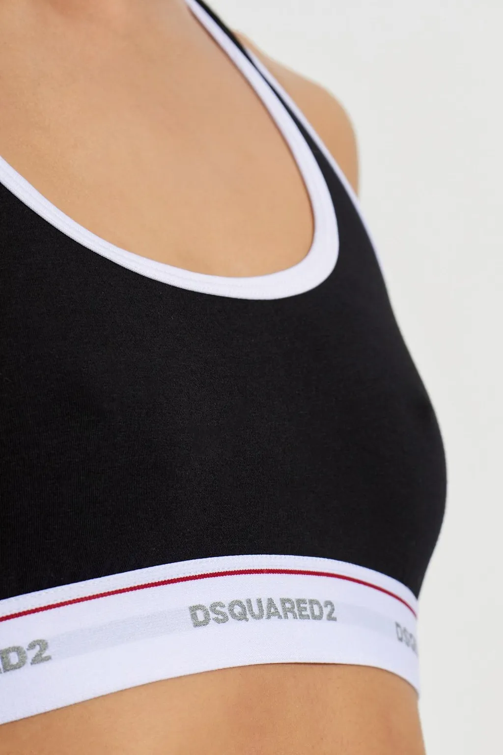 Dsquared2 Logo Elastic Bralette