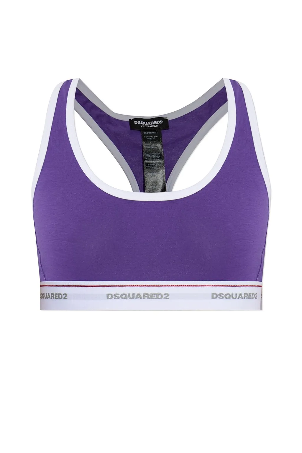 Dsquared2 Logo Elastic Bralette