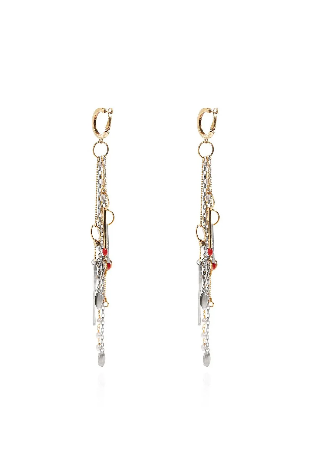 Dsquared2 Multi-Chain Drop Earrings