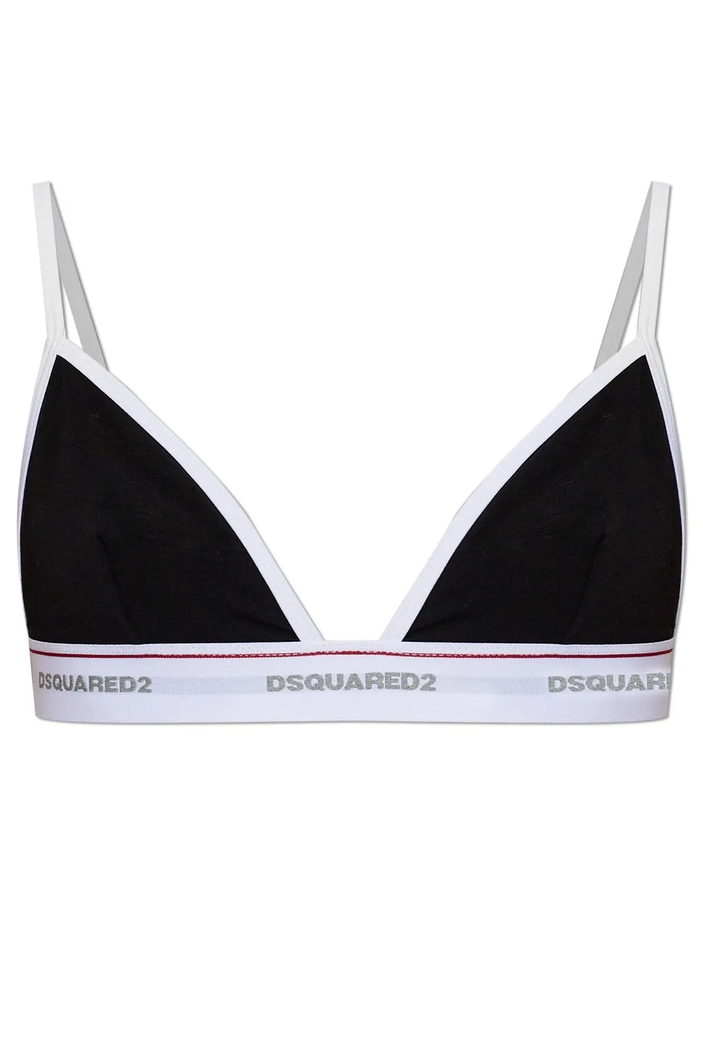 Dsquared2 Logo Elastic Triangle Bra