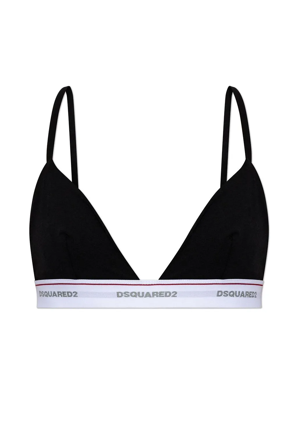 Dsquared2 Logo Elastic Triangle Bra