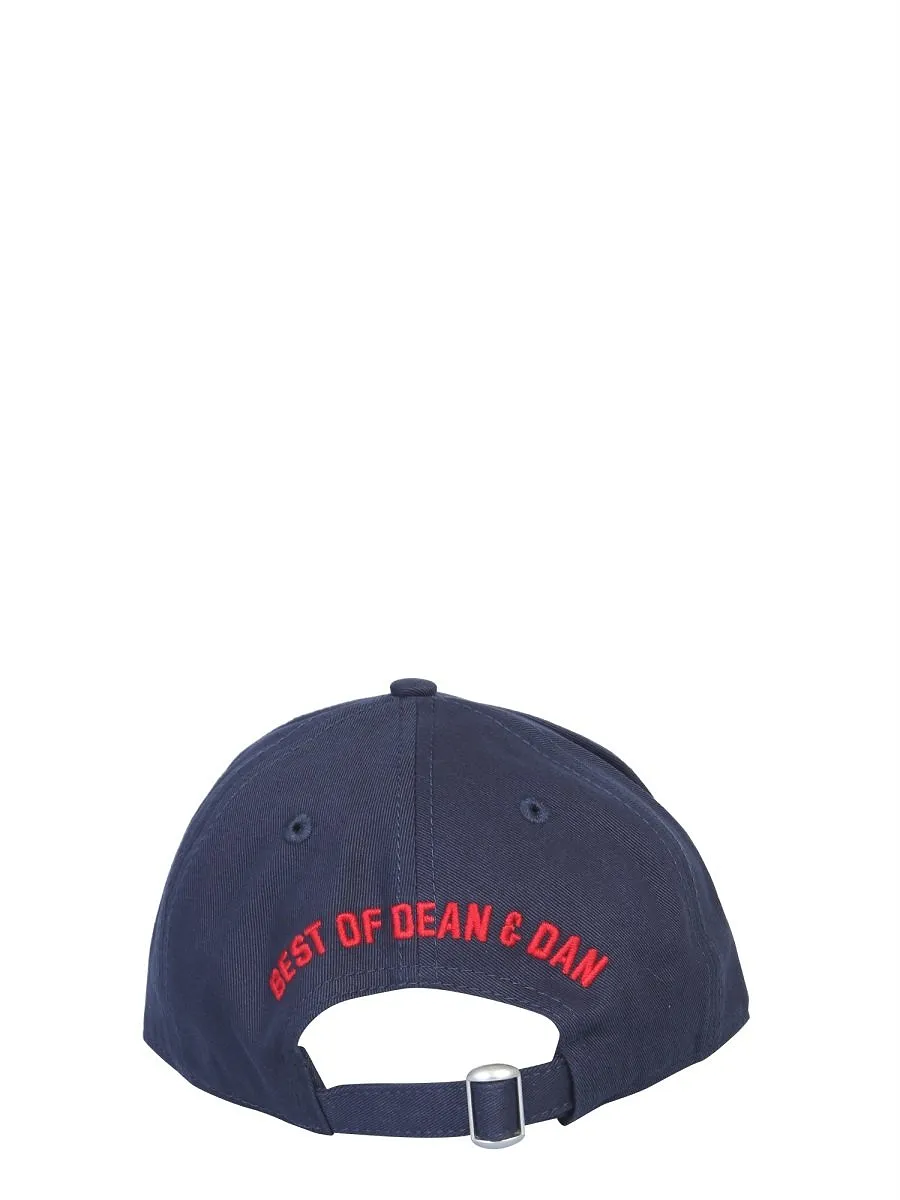 Dsquared2 Logo Embroidered Baseball Cap