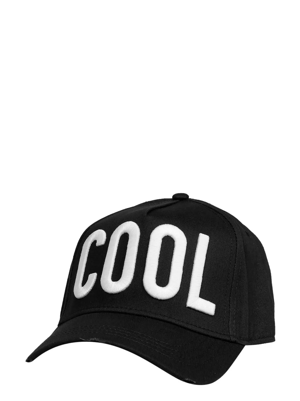 Dsquared2 Cool Logo Embroidered Distressed Baseball Cap