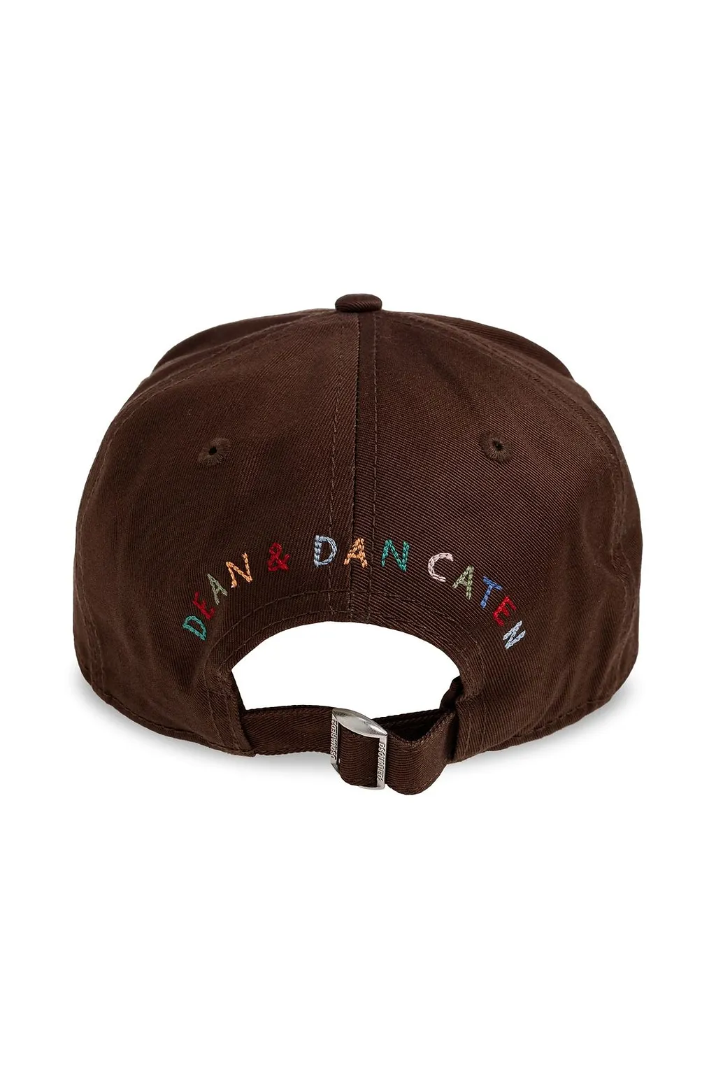Dsquared2 Logo Embroidered Distressed Baseball Cap