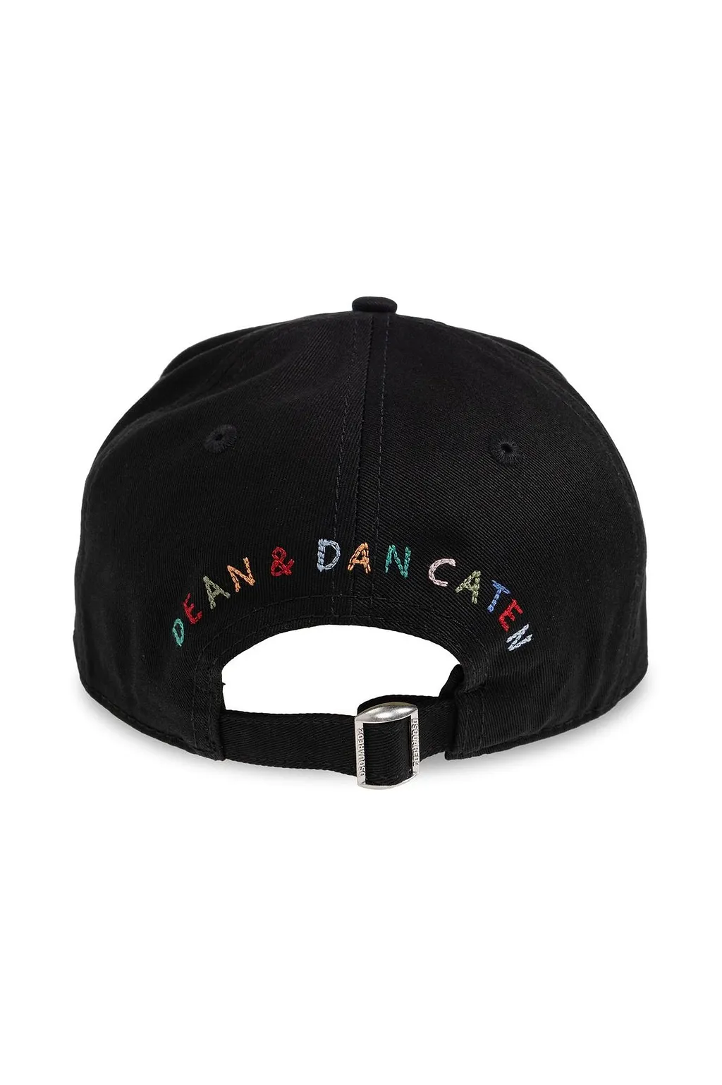 Dsquared2 Logo Embroidered Distressed Baseball Cap