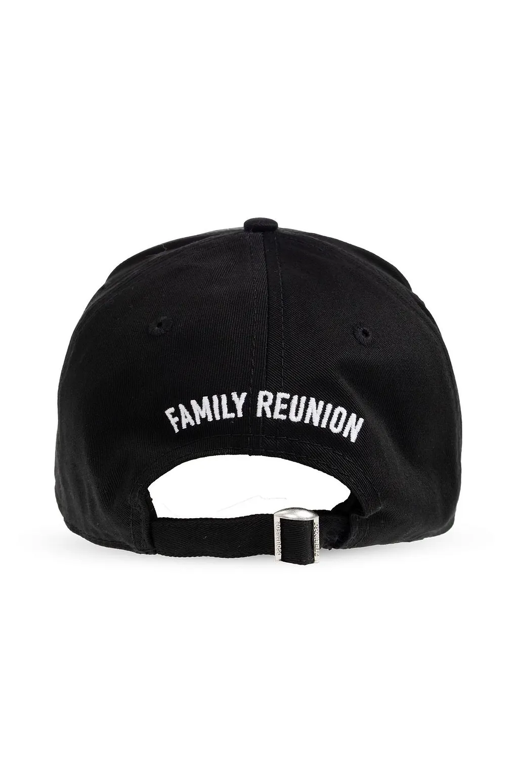 Dsquared2 Logo Embroidered Distressed Baseball Cap