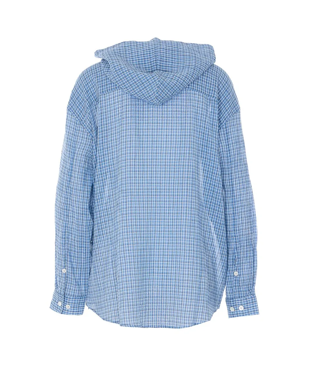 Dunst Hooded Check Shirt