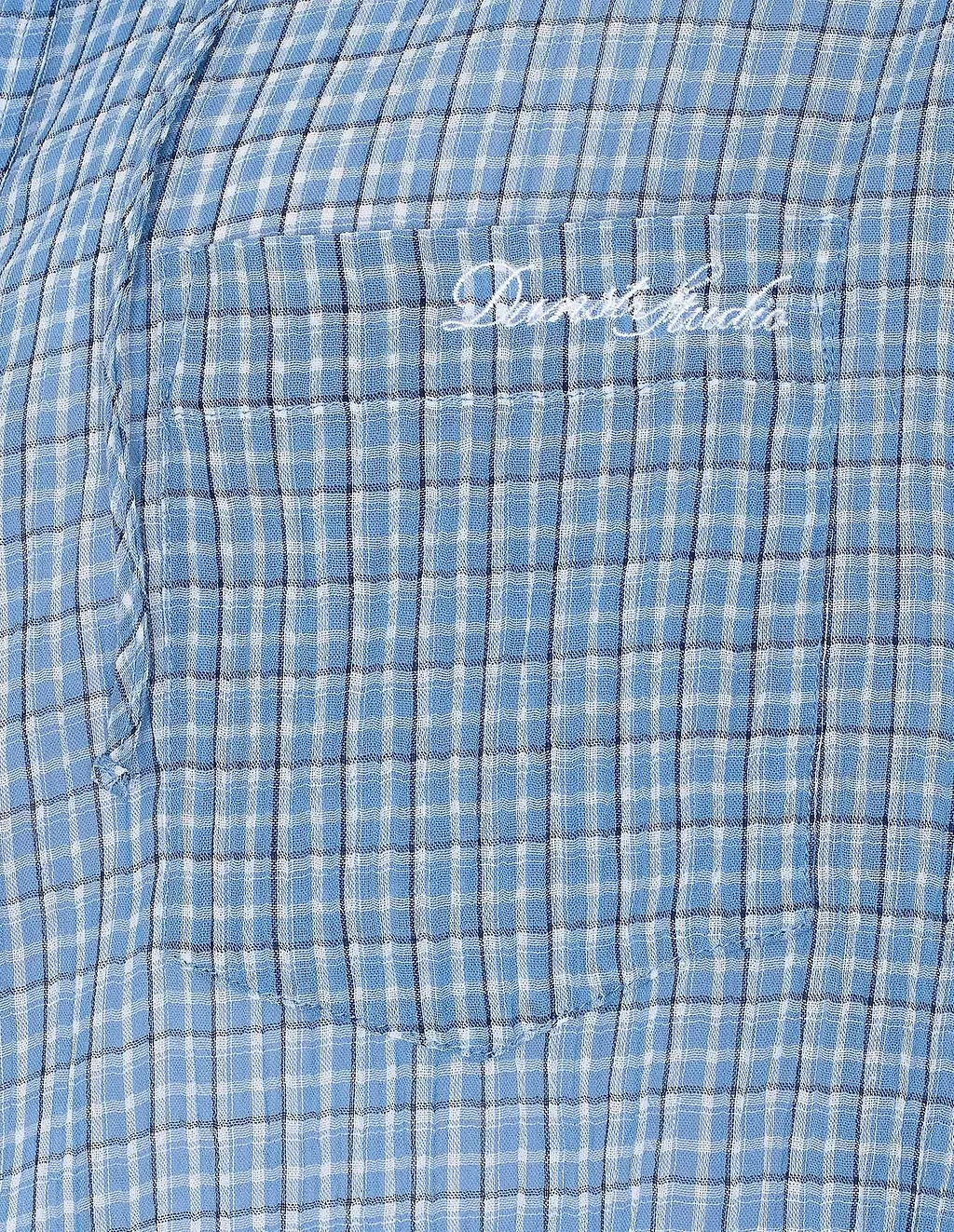 Dunst Hooded Check Shirt