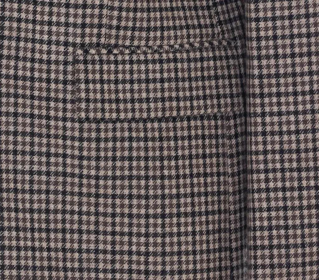 Lily Checked Single-Breasted Blazer