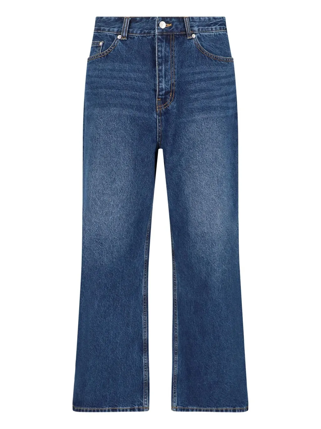 Dunst Logo Patch Wide-Leg Jeans