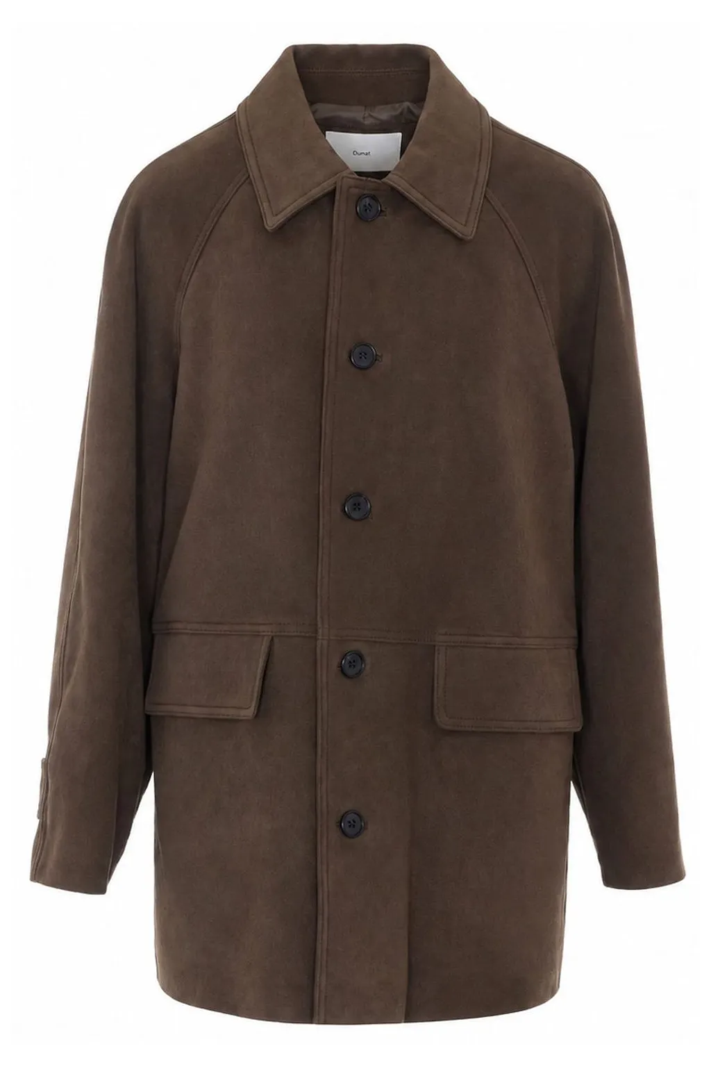 Lily Suede Button-Up Jacket