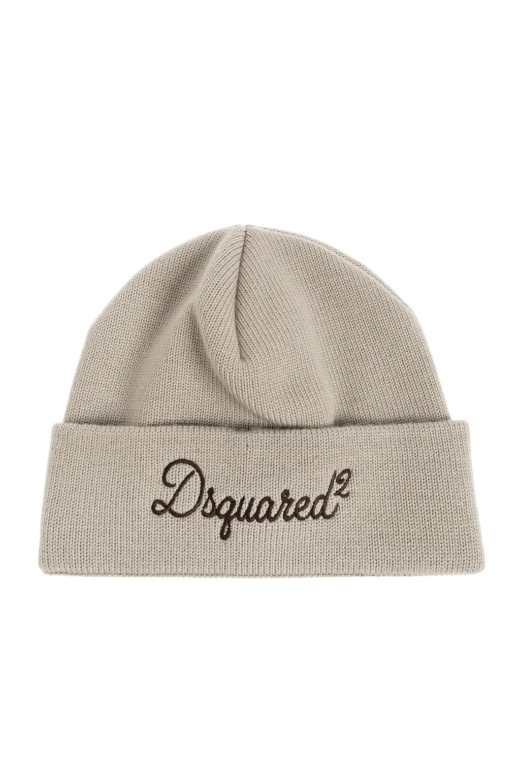 Dsquared2 Logo Embroidered Knitted Beanie