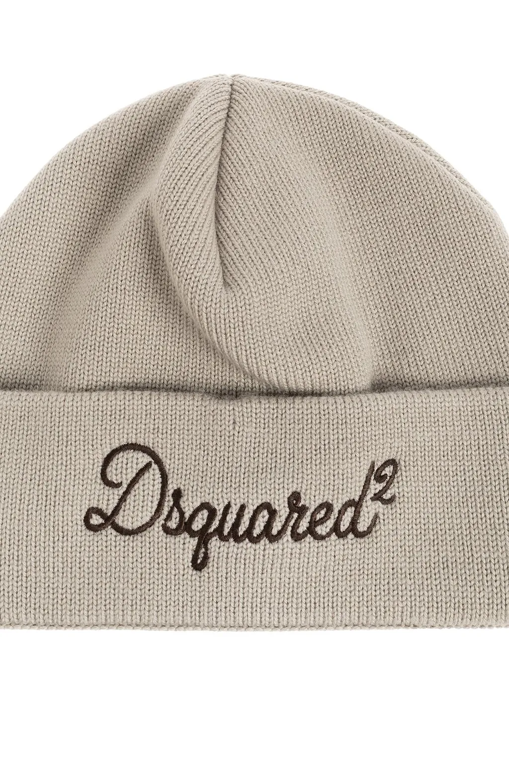 Dsquared2 Logo Embroidered Knitted Beanie
