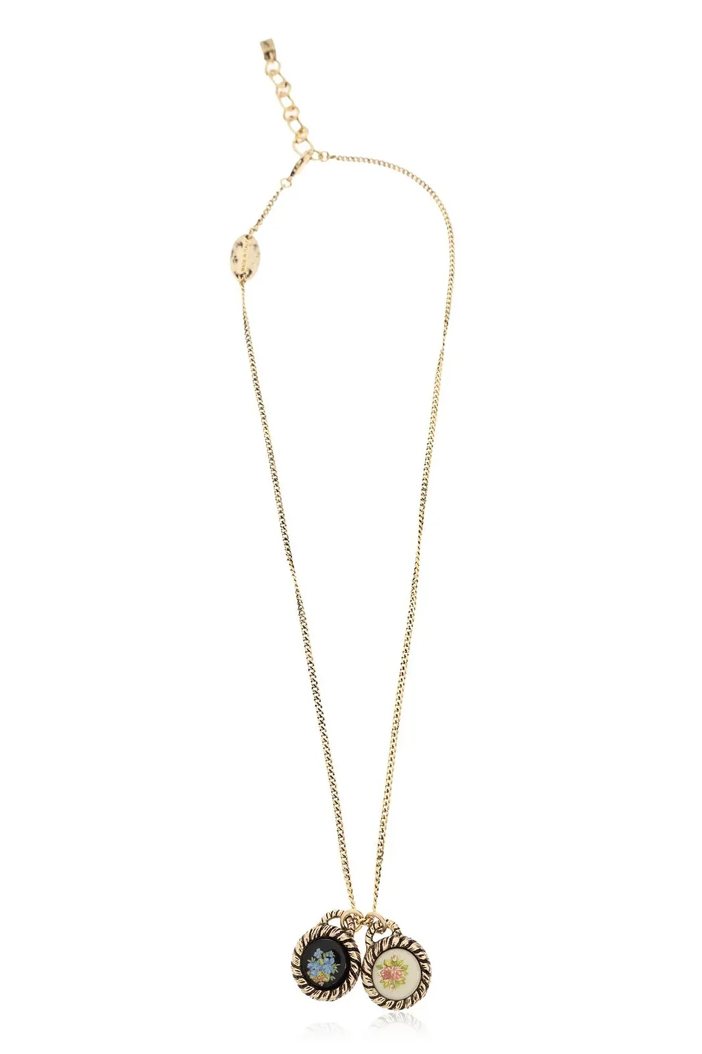 Dsquared2 Pendant-Detailed Chained Necklace