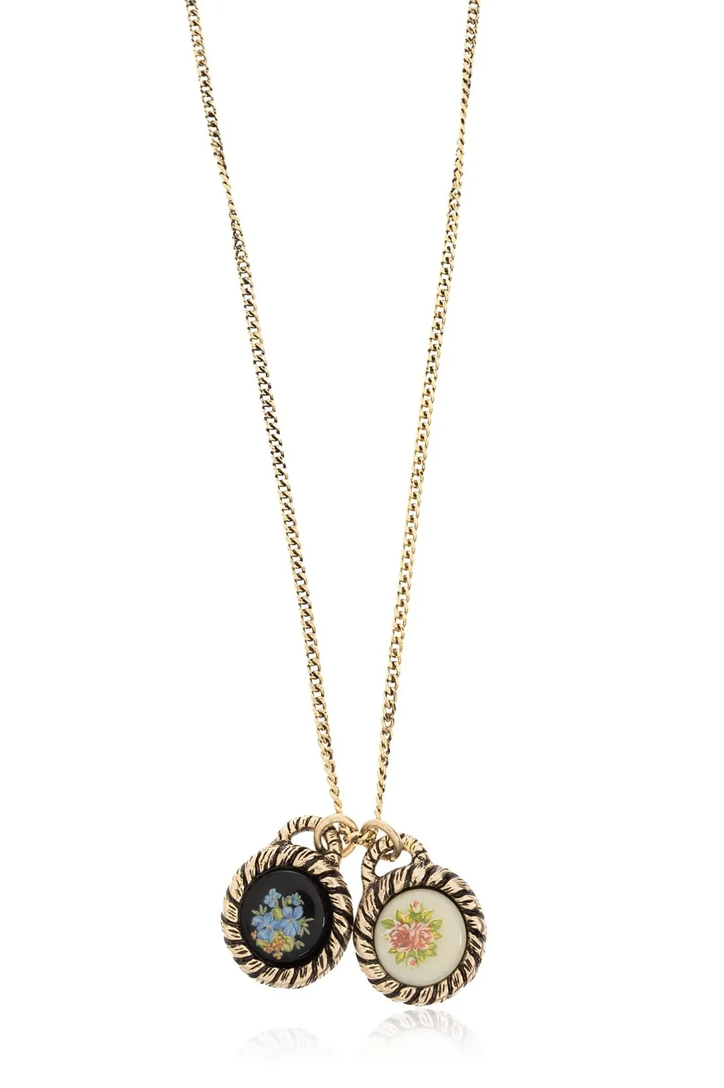 Dsquared2 Pendant-Detailed Chained Necklace