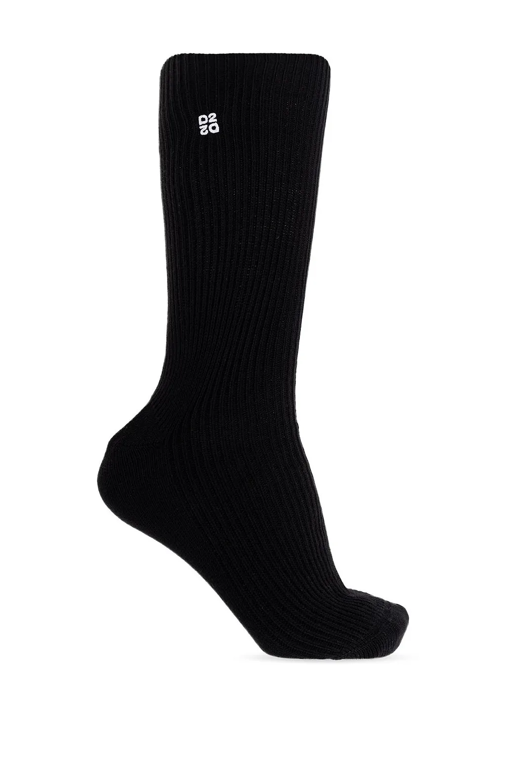 Dsquared2 Logo Embroidered Long Socks
