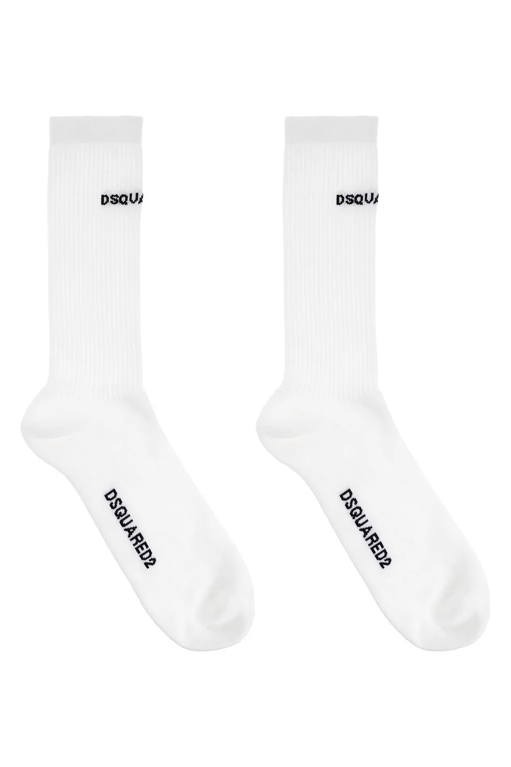 Dsquared2 Logo-Embroidered Socks