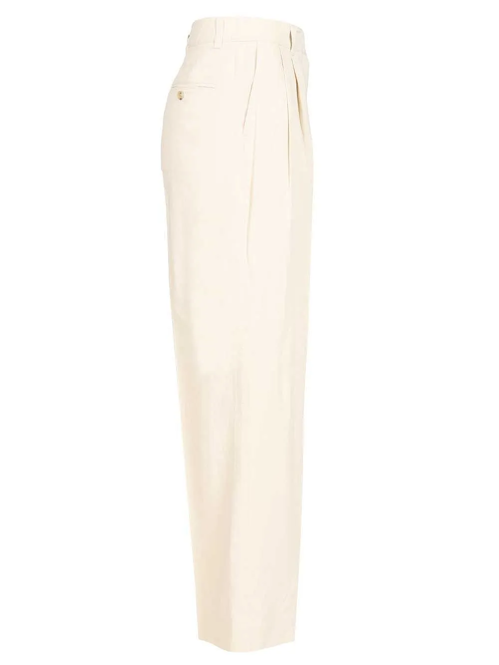 Pleated Chino Pants
