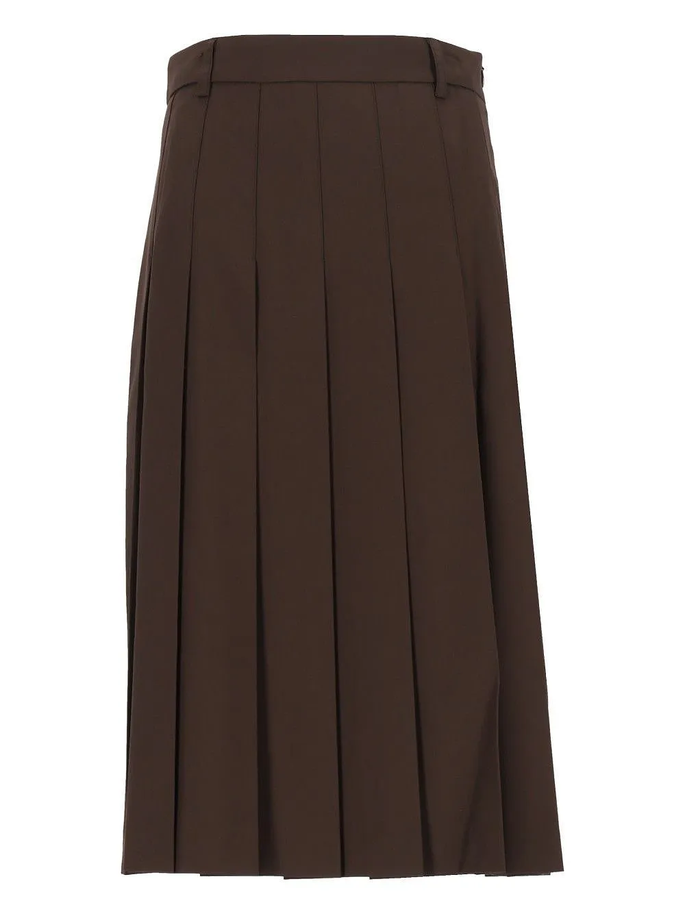 Pleated Long Skirt