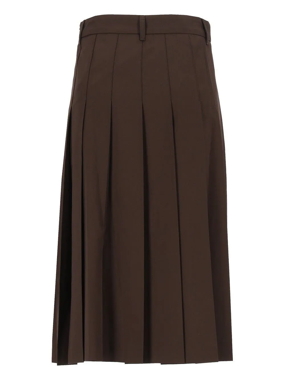 Pleated Long Skirt