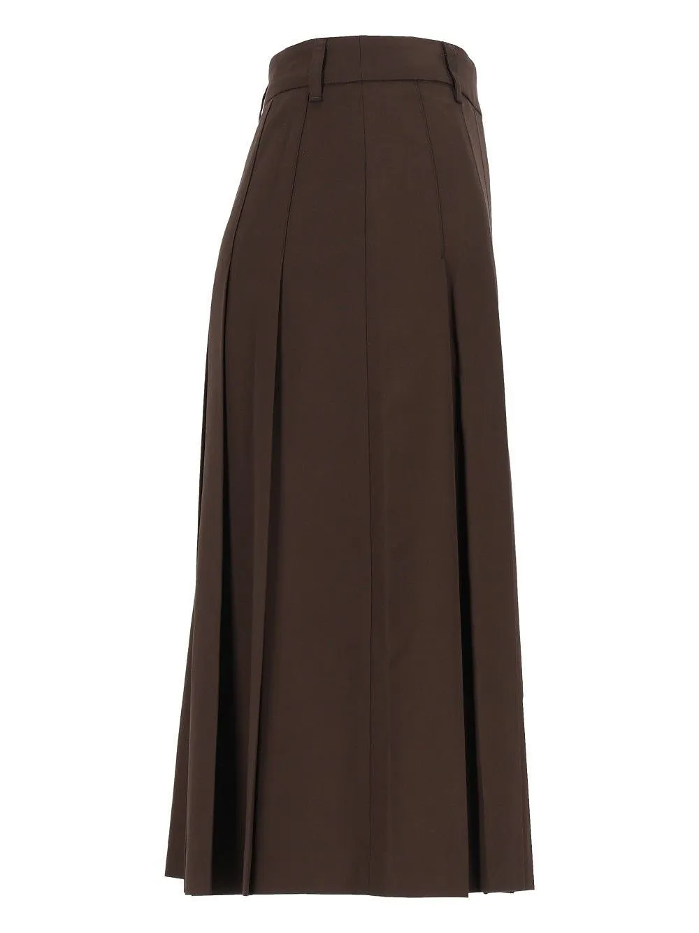 Pleated Long Skirt