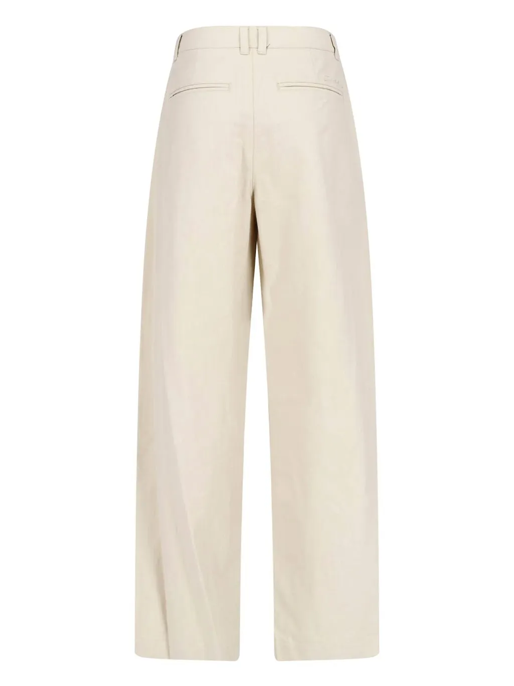 Pleated Wide-Leg Pants