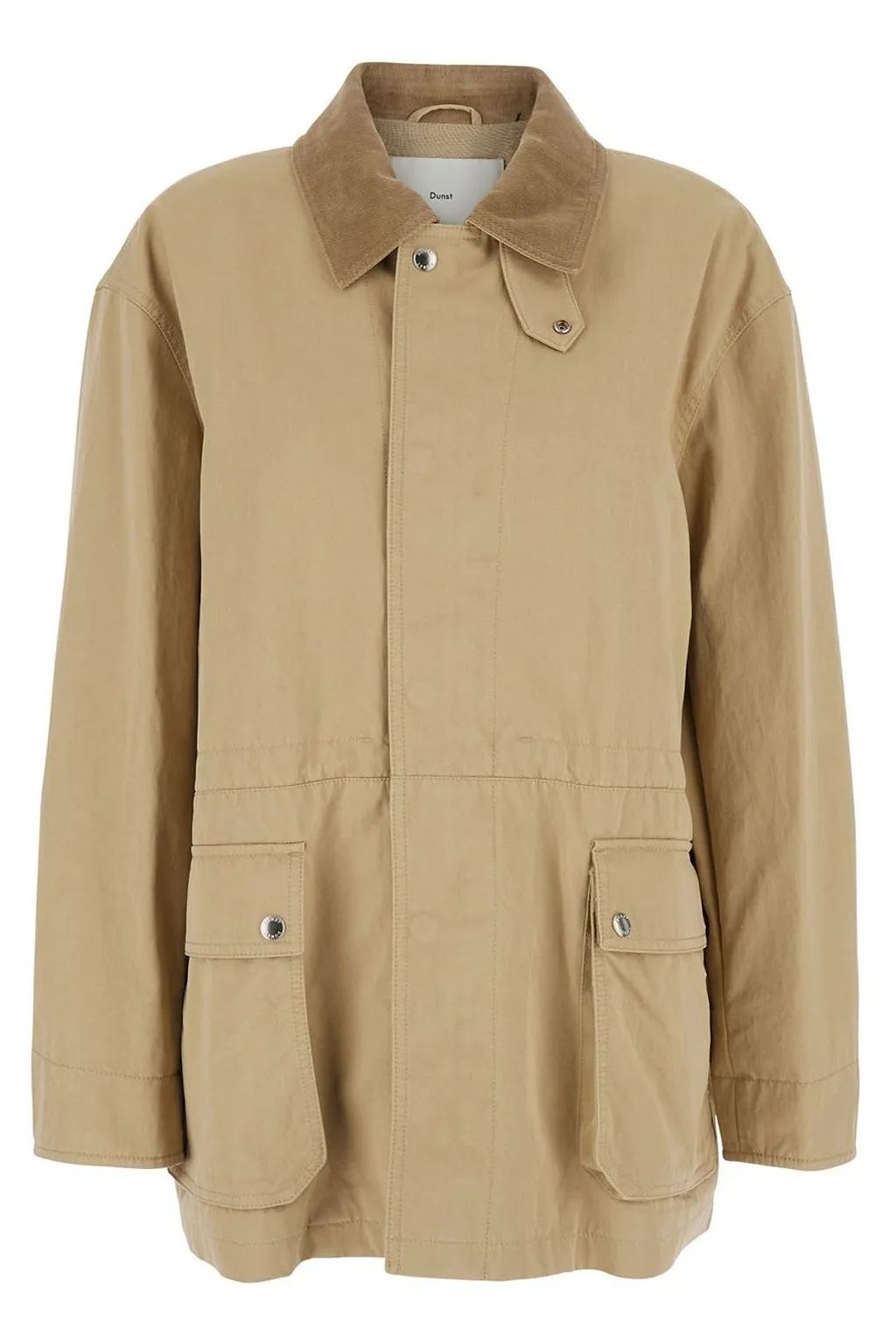Dunst Ribbed Collar Loose Jacket