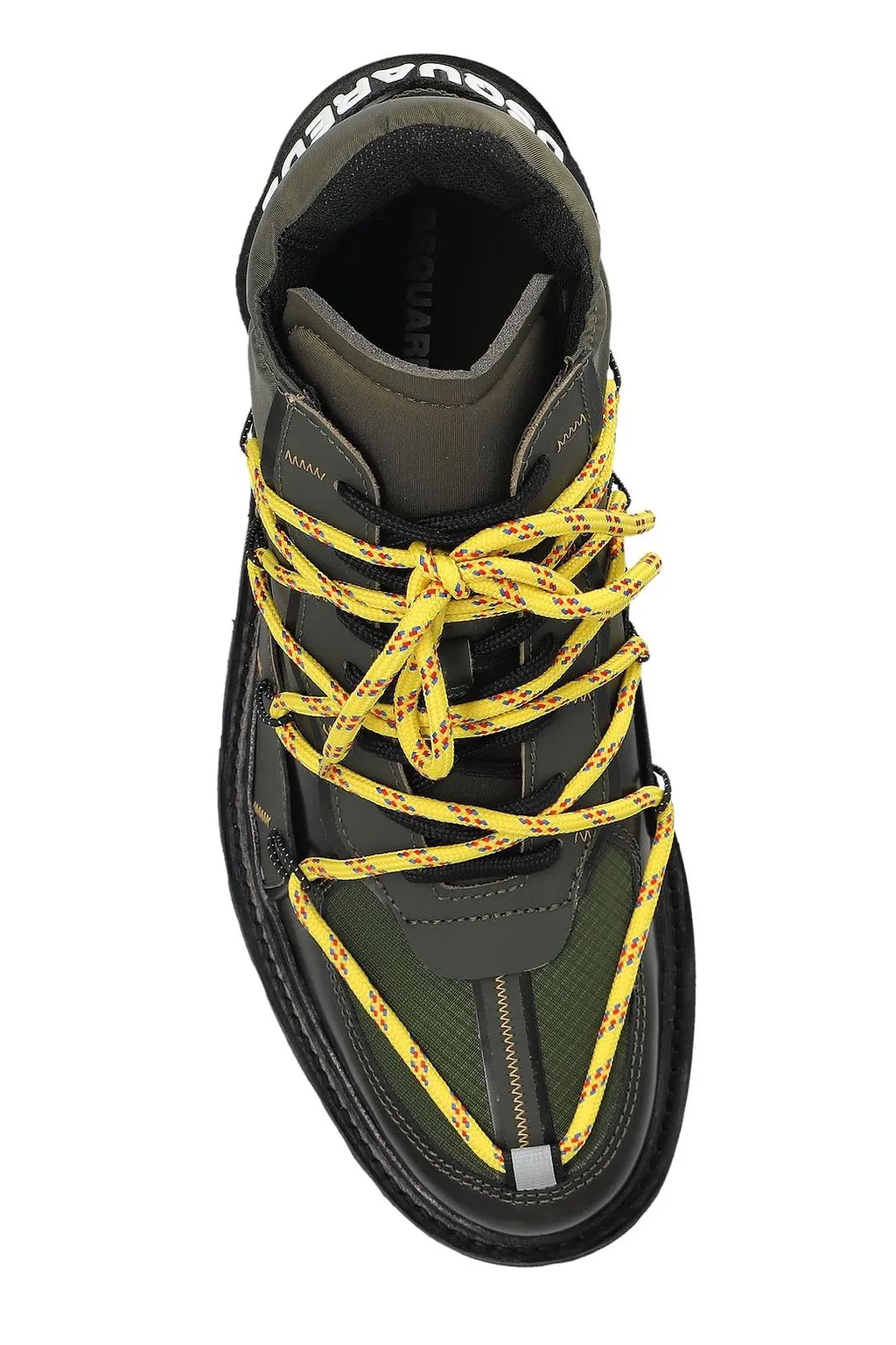 Dsquared2 Logo Lace-Up Ankle Boots