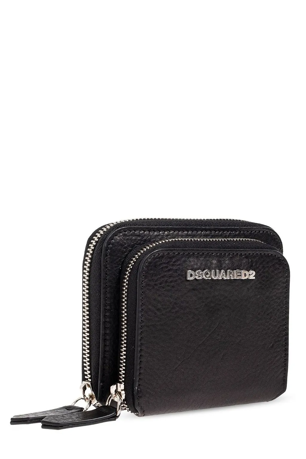 Dsquared2 Logo-Lettering Zipped Wallet