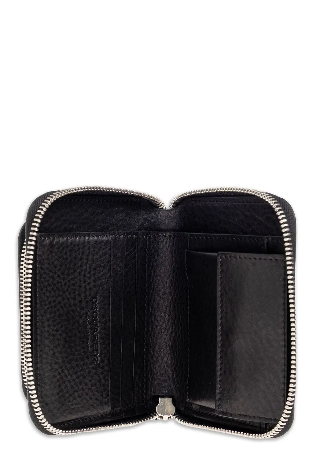 Dsquared2 Logo-Lettering Zipped Wallet