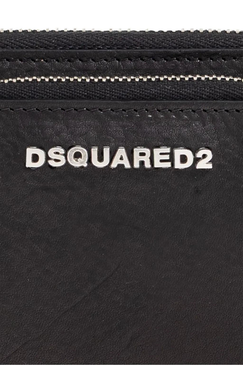 Dsquared2 Logo-Lettering Zipped Wallet