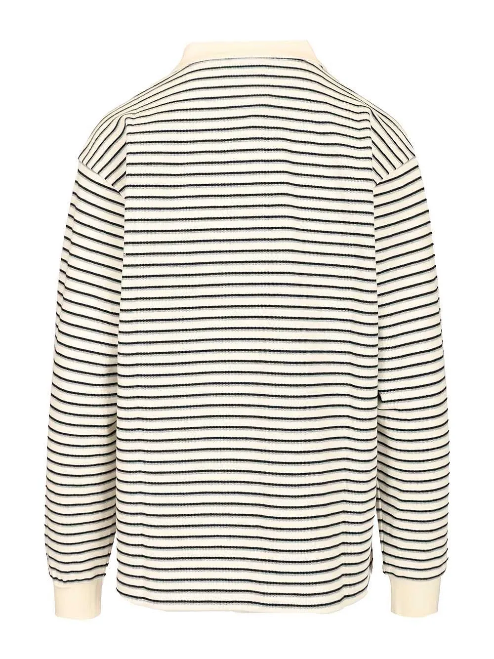 Dunst Striped Collared Top