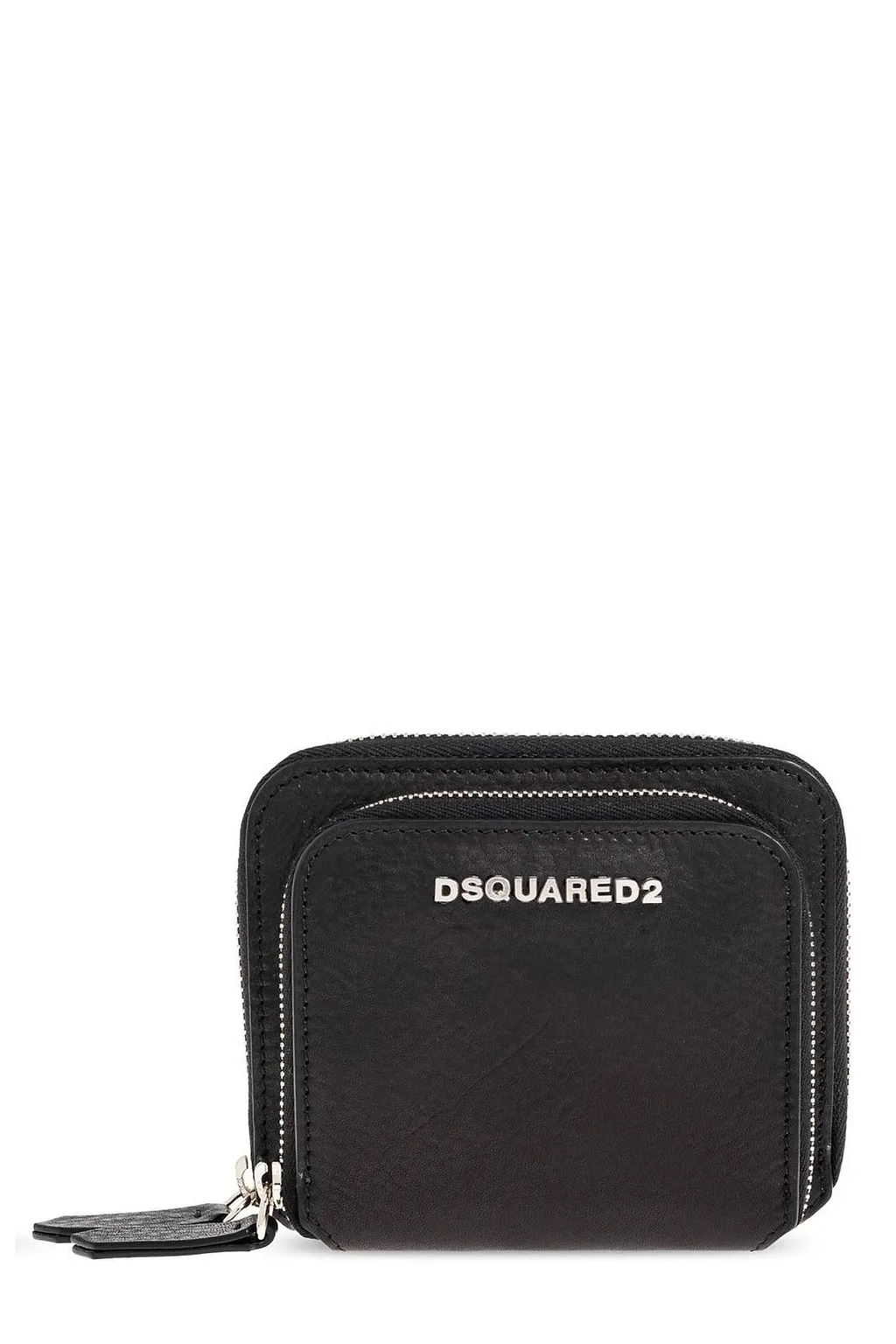 Dsquared2 Logo-Lettering Zipped Wallet