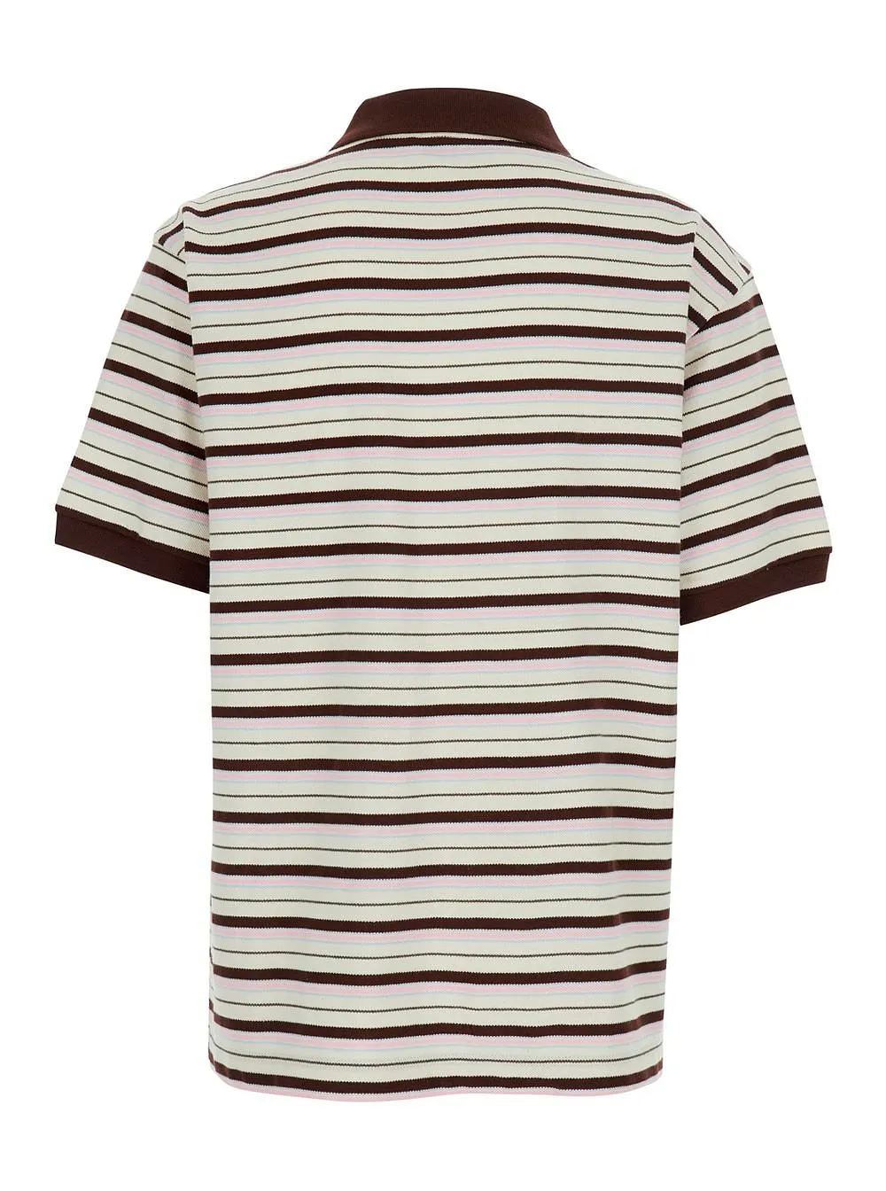 Dunst Striped Logo Polo Shirt