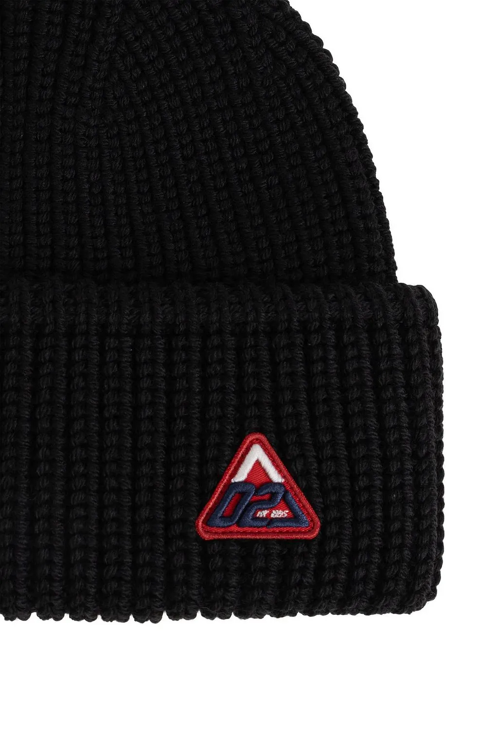 Dsquared2 Logo Patch Beanie Hat